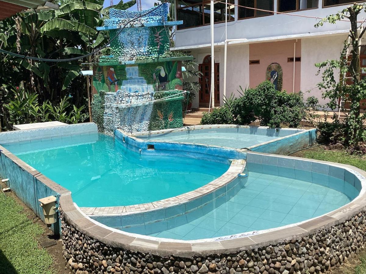 Exotic Flower Cabin2 Pool Agua Bendita 외부 사진